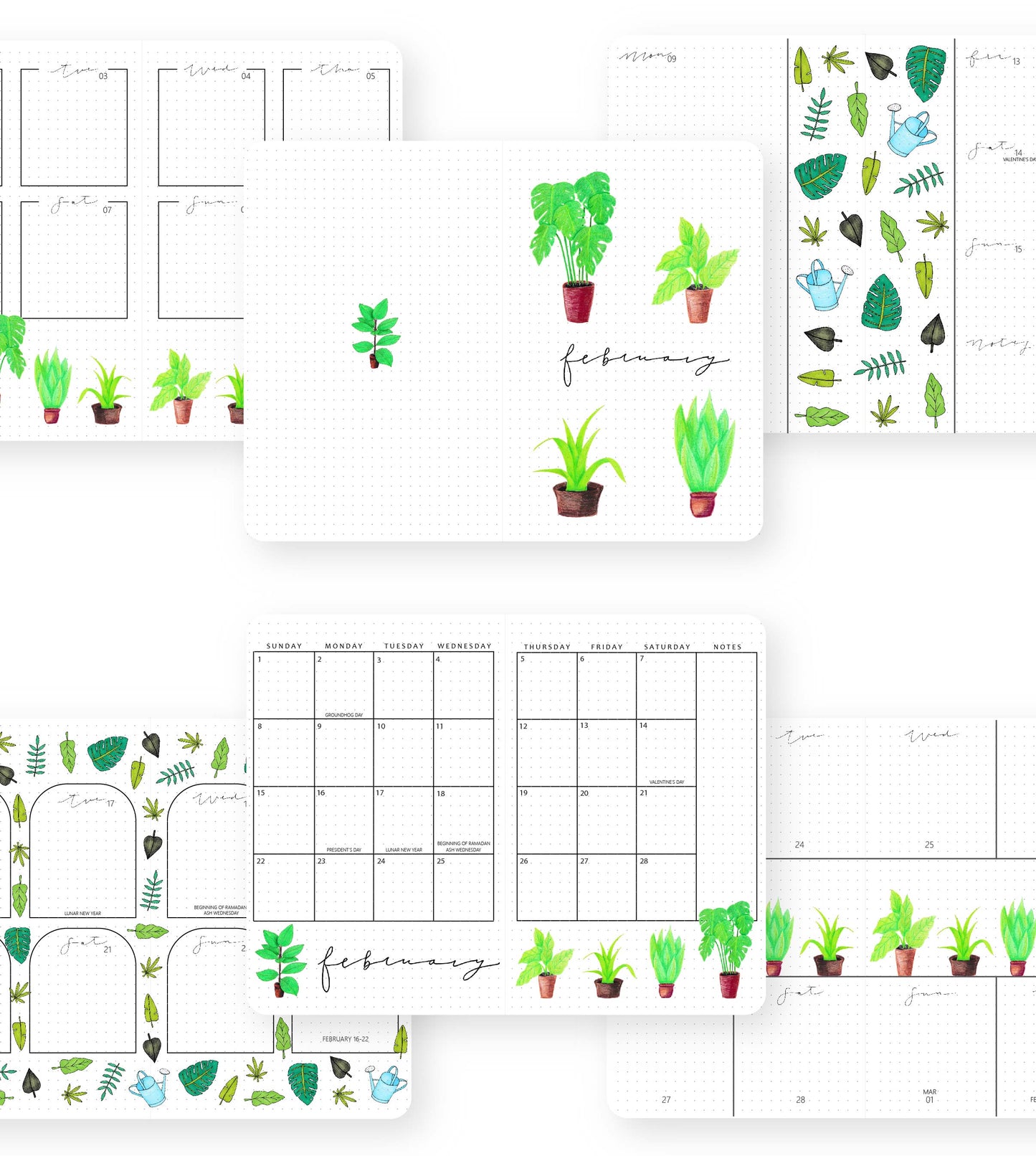 2026 Illustrated Planner Indigo