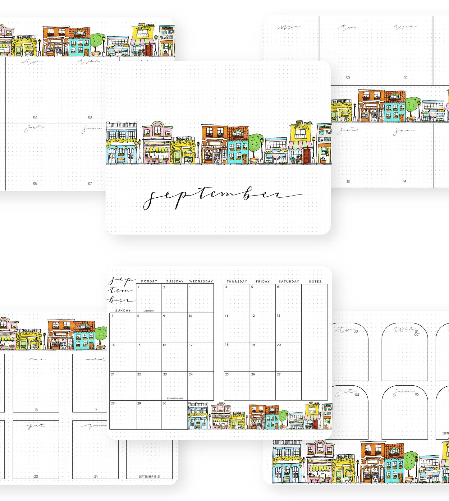 2026 Illustrated Planner Indigo