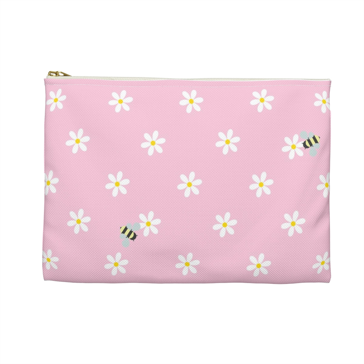 Pink Daisy Pouch
