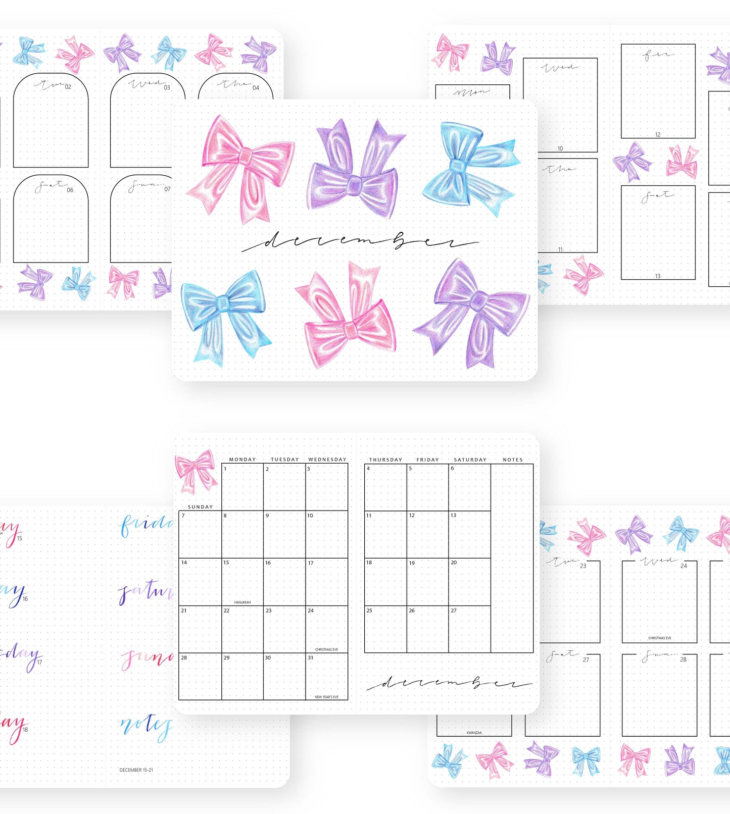 2026 Illustrated Planner Indigo