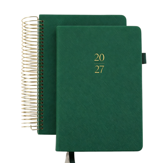2027 Illustrated Planner Forest Green PRE-ORDER