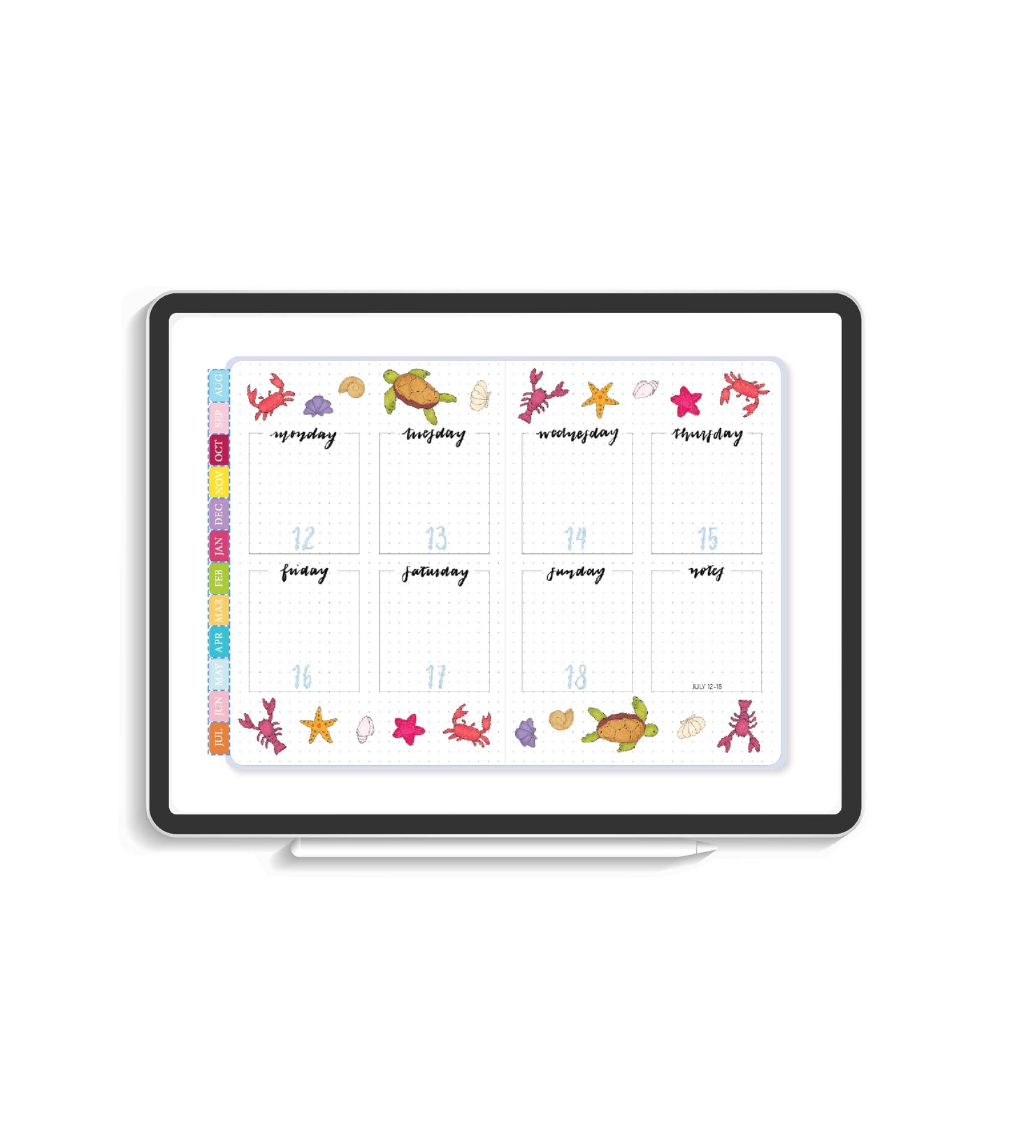 2026-27 Digital Illustrated Planner