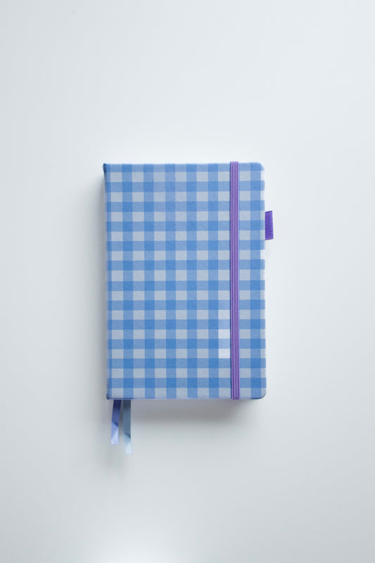 Gingham Dot Grid Notebook