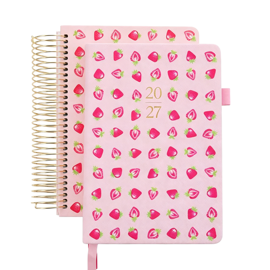 2027 Illustrated Planner Strawberries PRE-ORDER