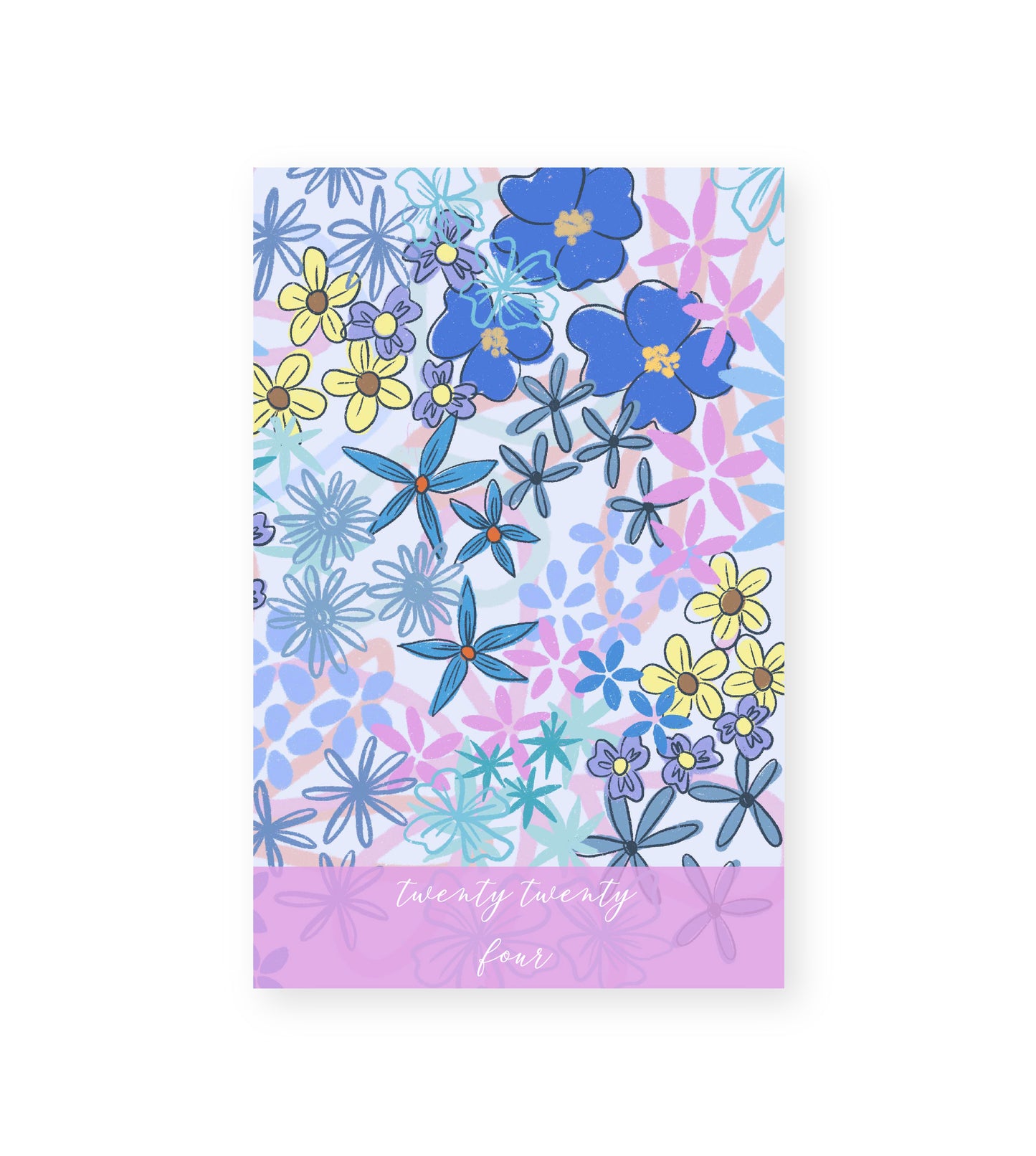 2024 Monthly Planner Blue Dream 3.0