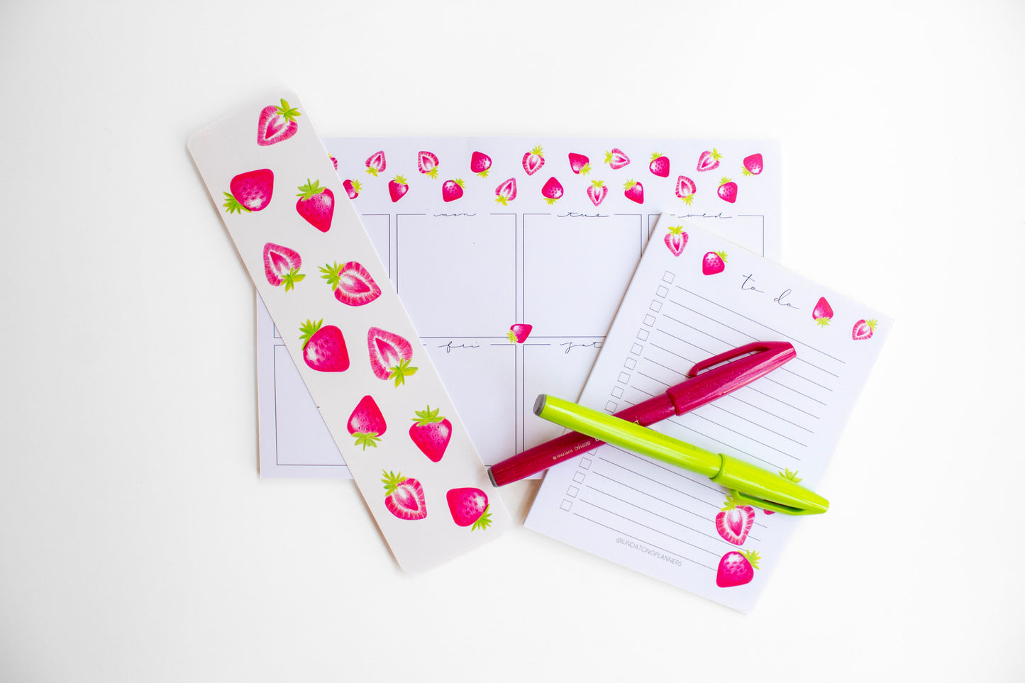 Strawberries Bookmark