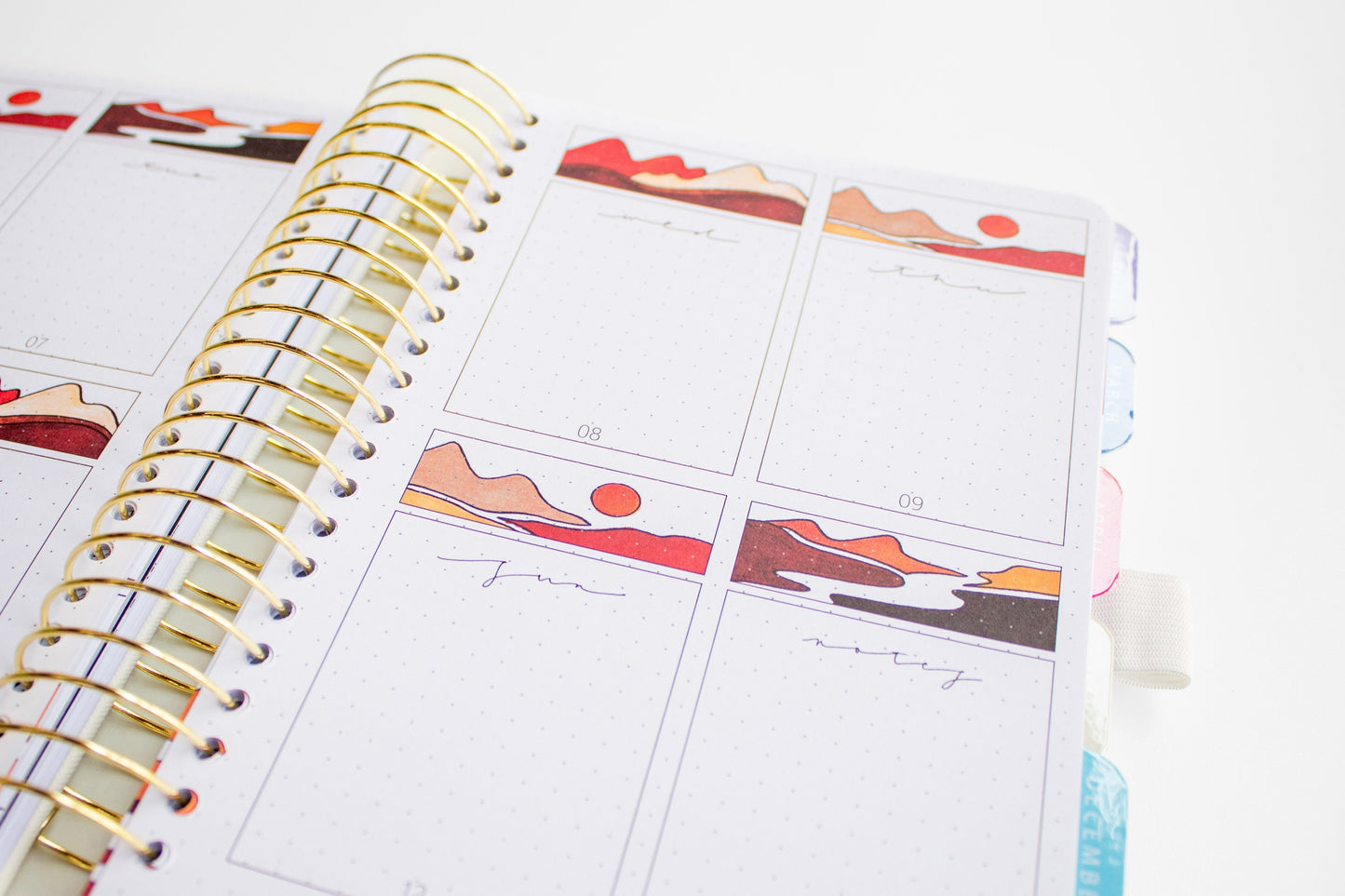 2024 Illustrated Planner Sky