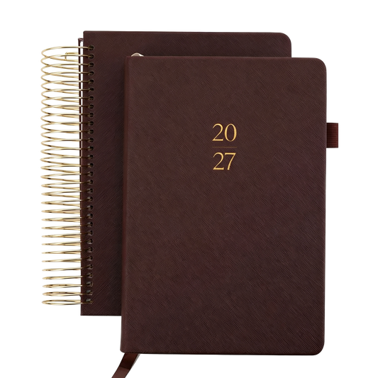 2027 Illustrated Planner Espresso PRE-ORDER