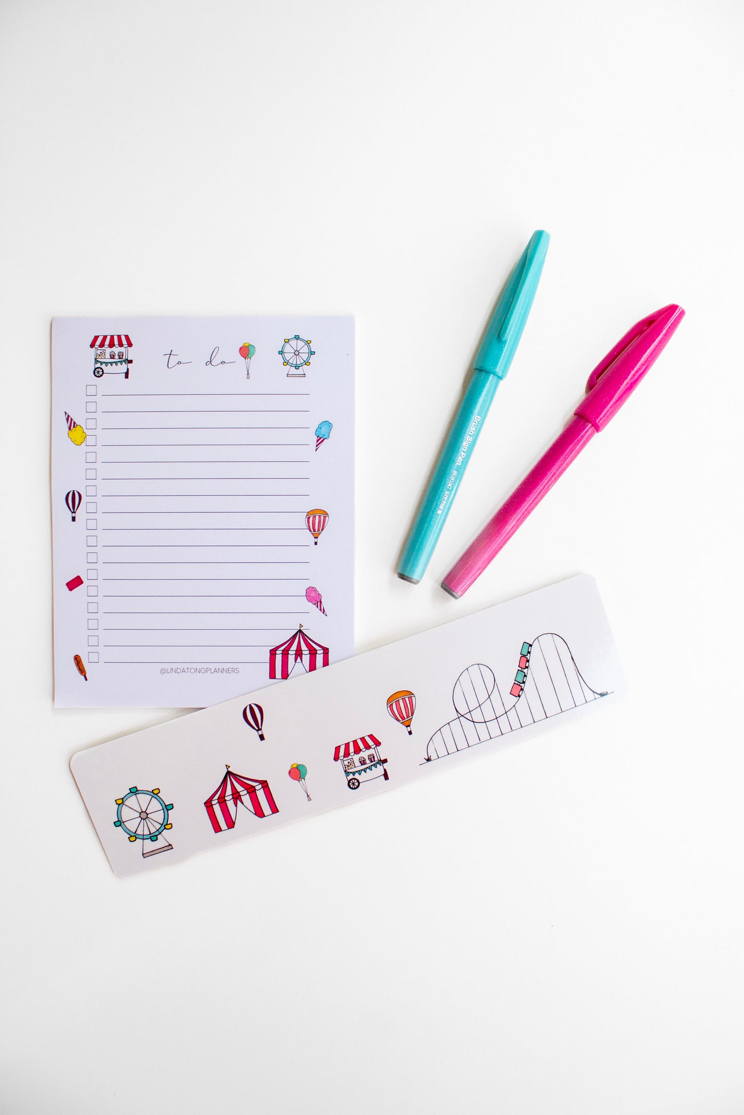 Carnival To-Do List Notepad