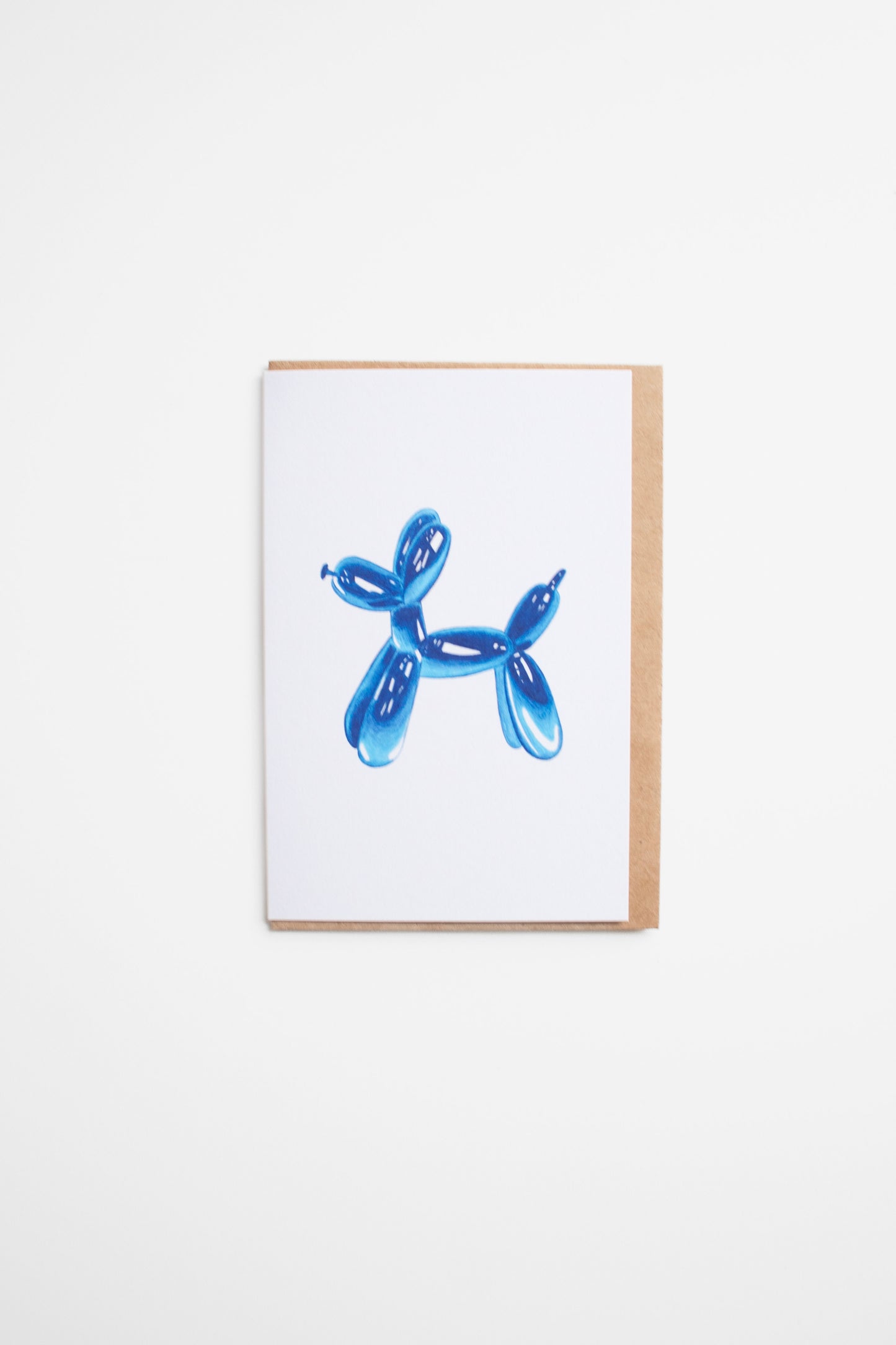 Balloon Dog Greeting Card