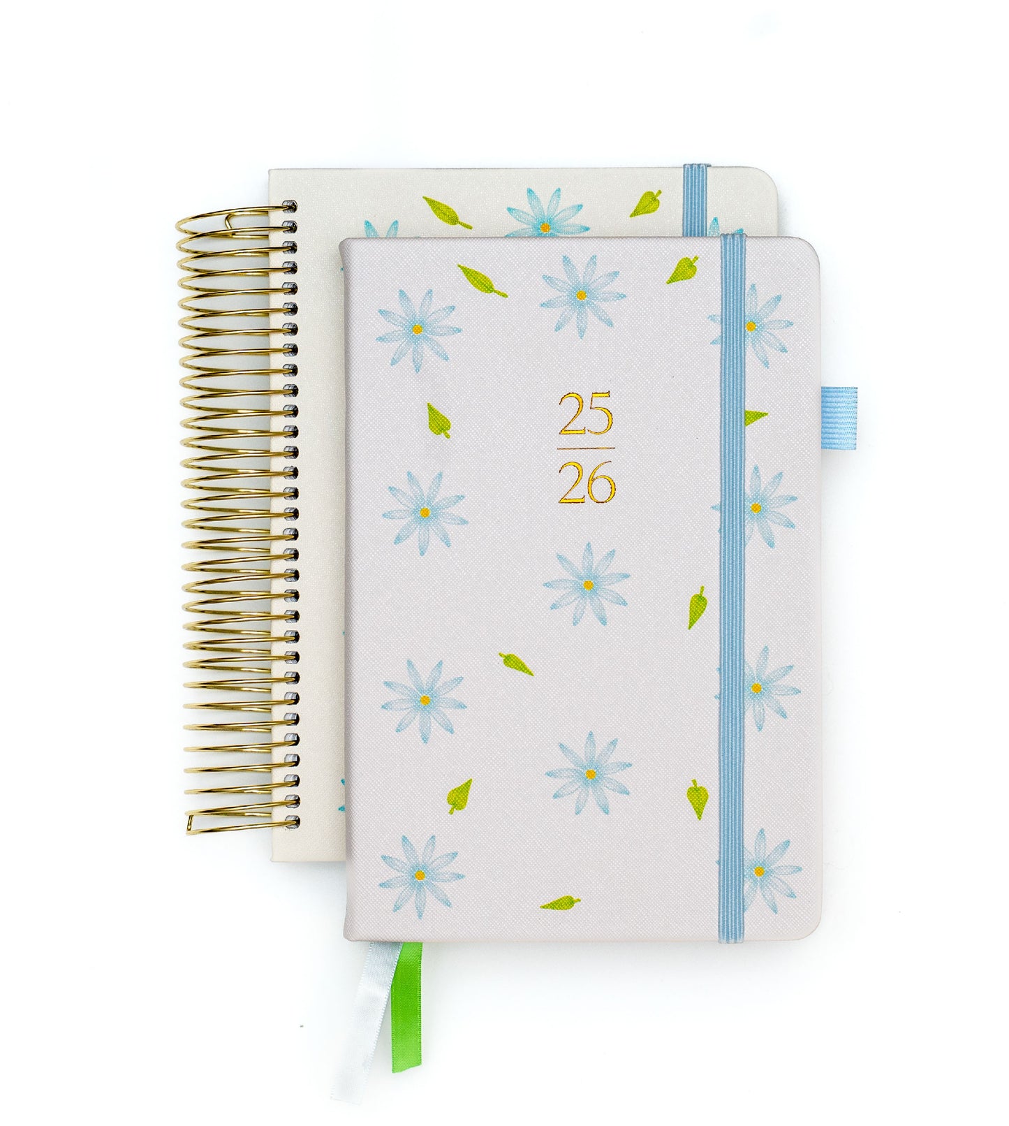 2025-26 Illustrated Planner Blue Daisy