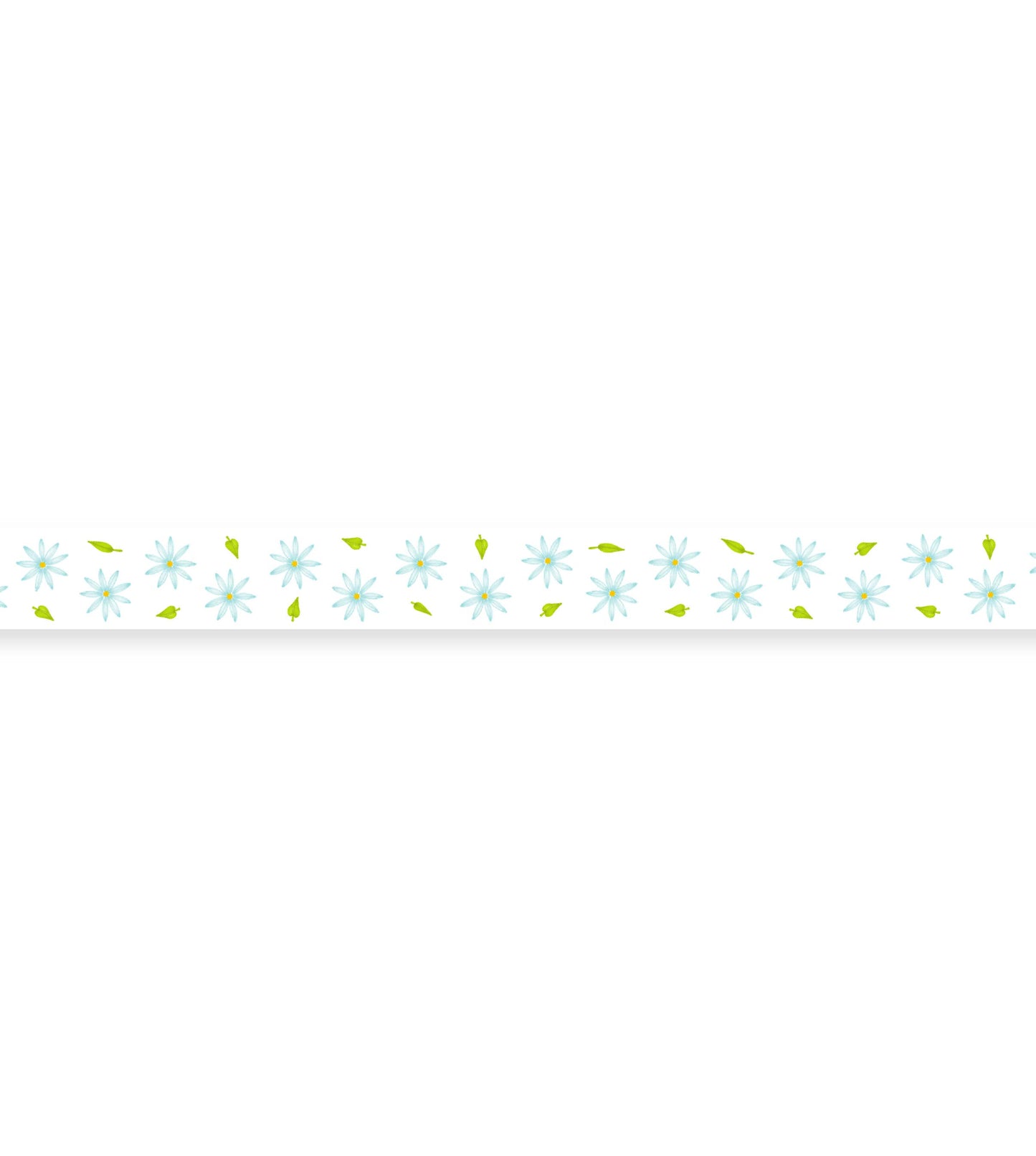 Washi Tape Blue Daisy