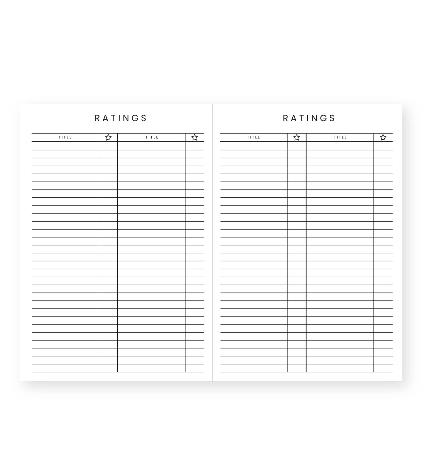 Book/Reading Journal Sage Green