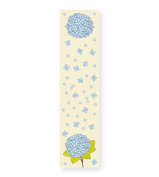Hydrangeas Faux Leather Bookmark PRE-ORDER