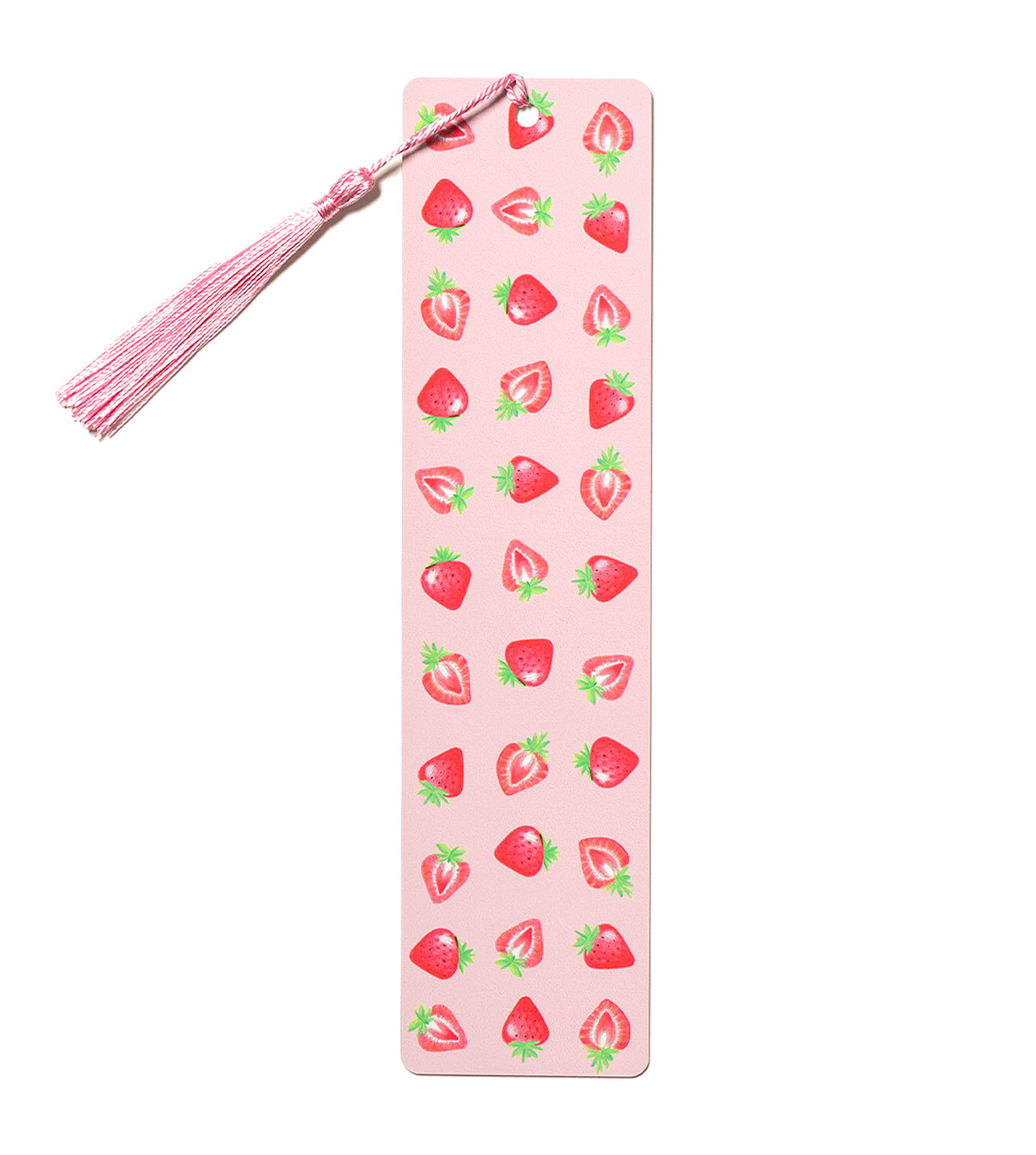 Strawberries Metal Bookmark