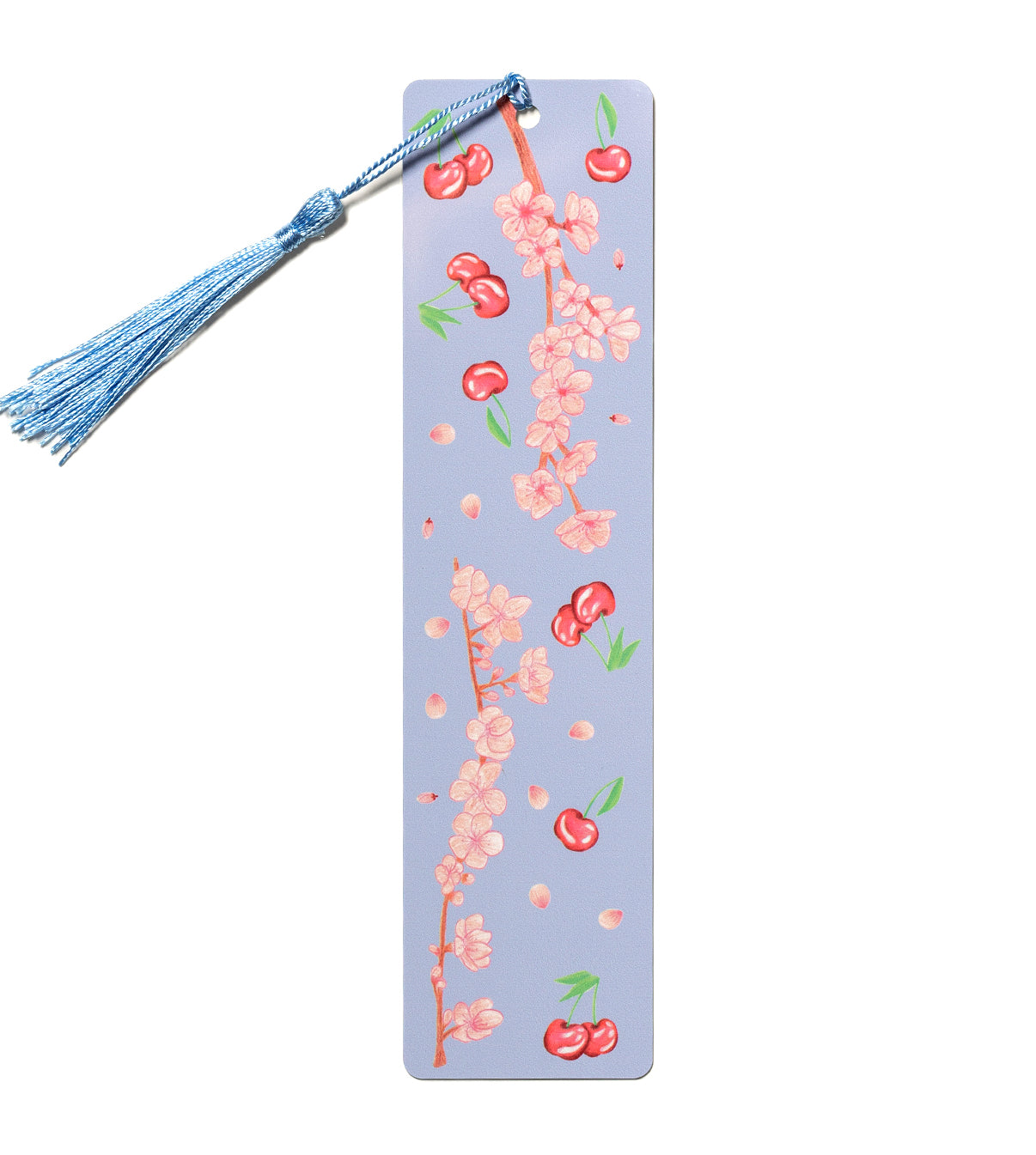 Cherry Blossoms Metal Bookmark
