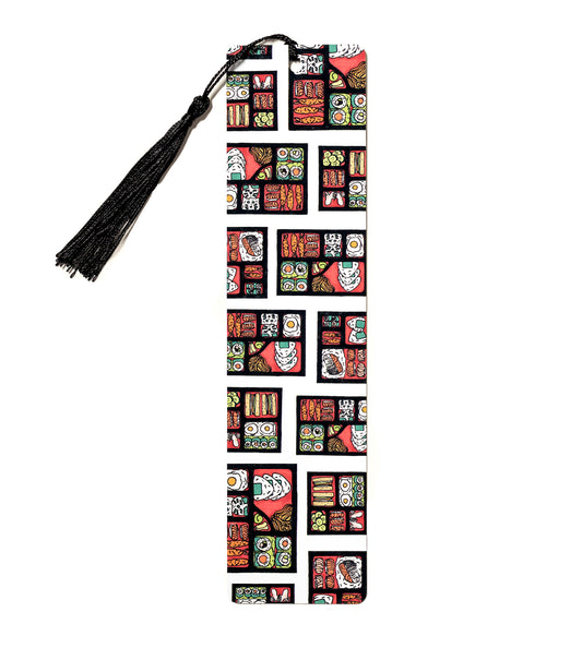 Bento Boxes Metal Bookmark