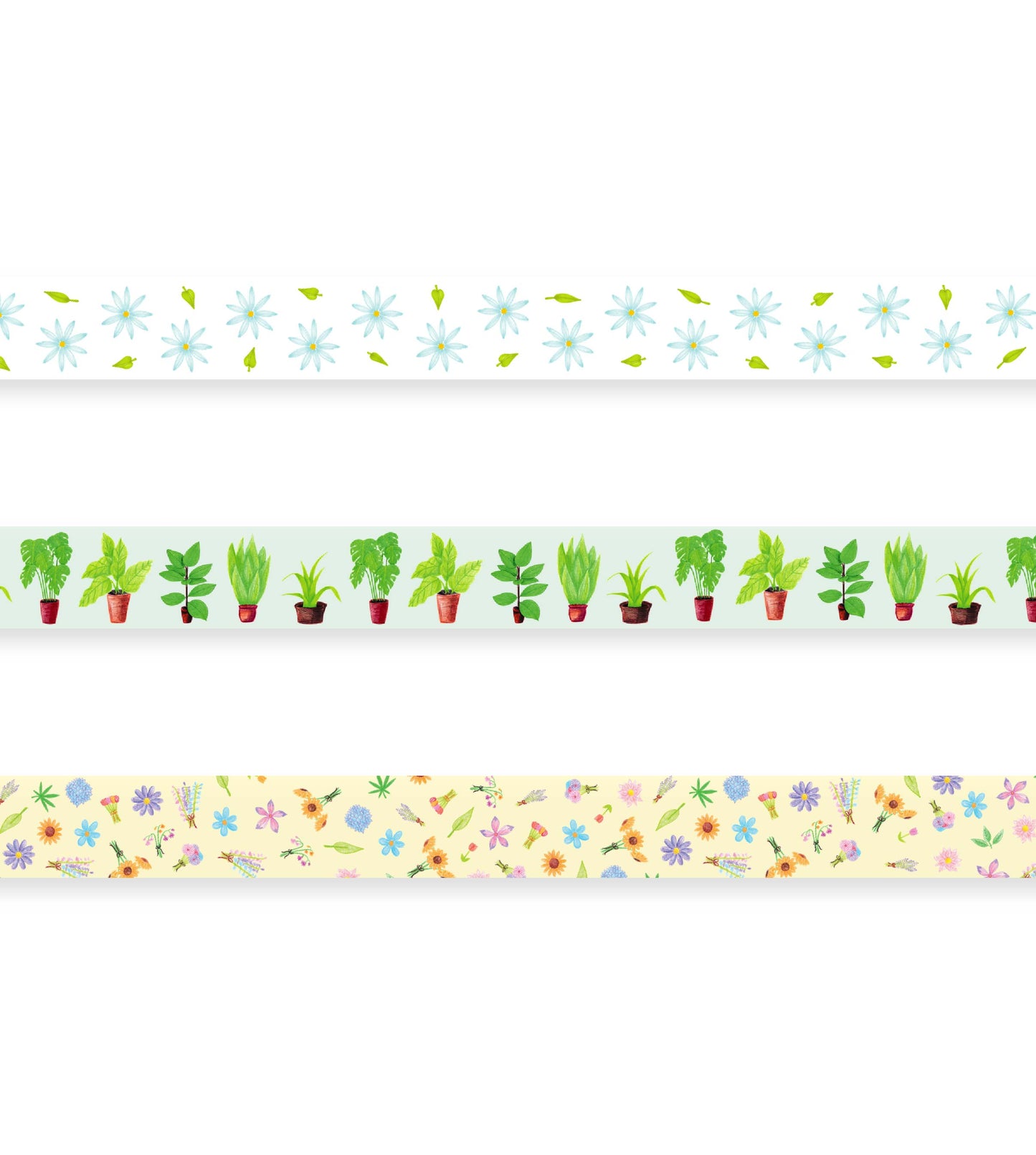 Washi Tape Set Botanical