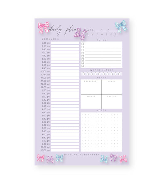 Bows Daily Notepad