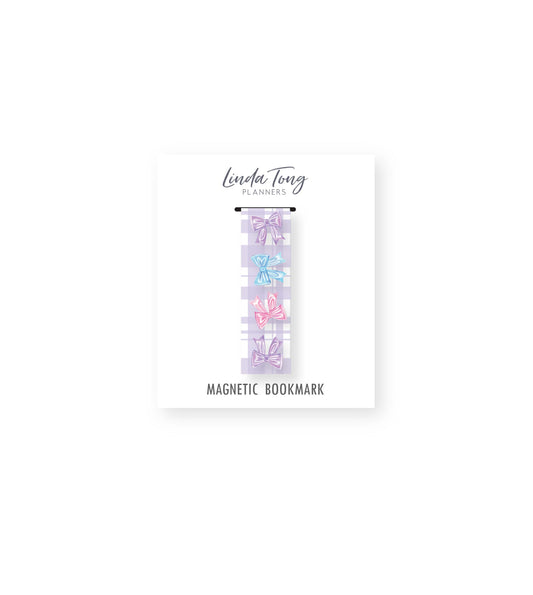 Bows Magnetic Bookmark