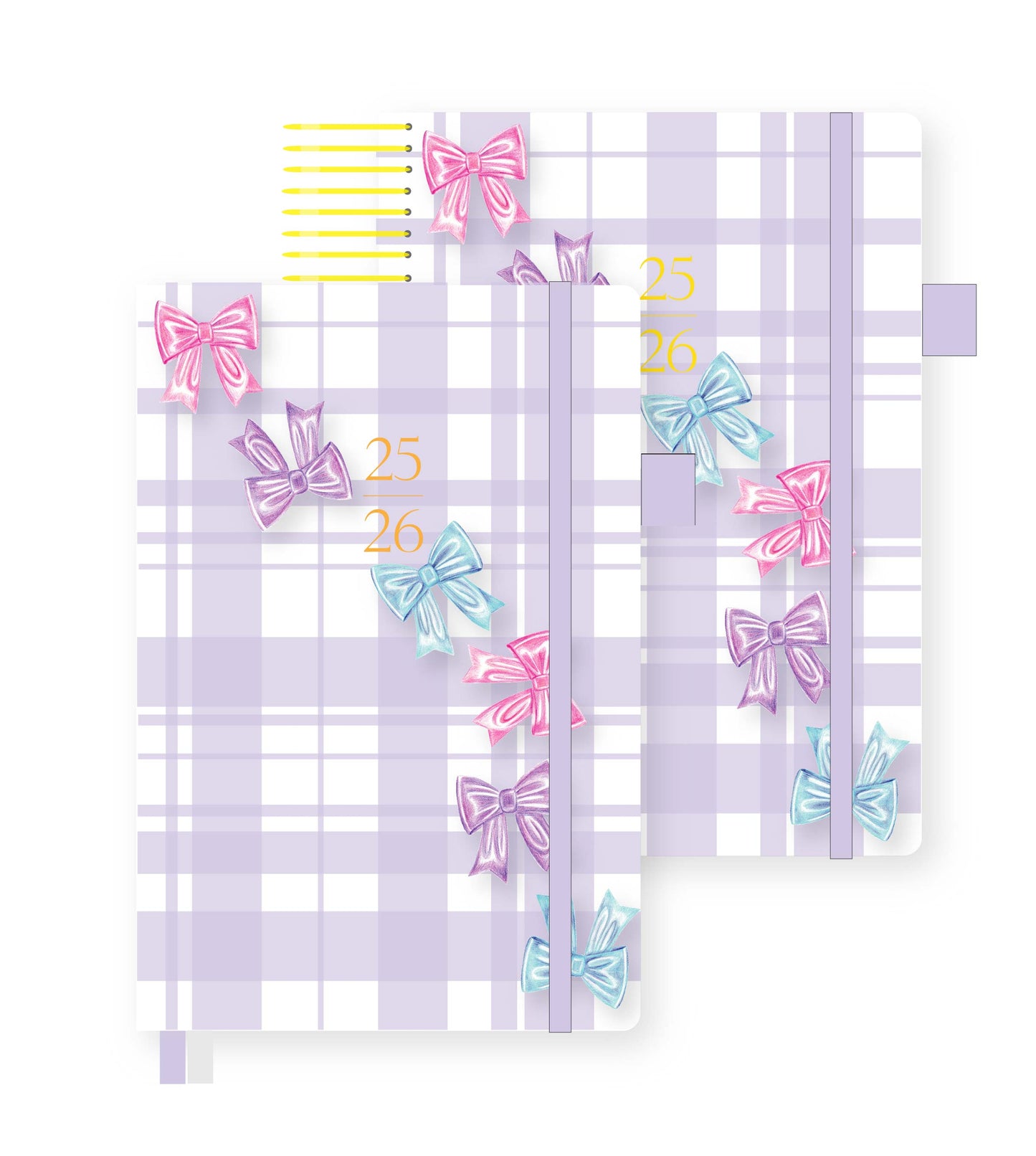 2025-26 Illustrated Planner Bows (PRE-ORDER: ships in June)