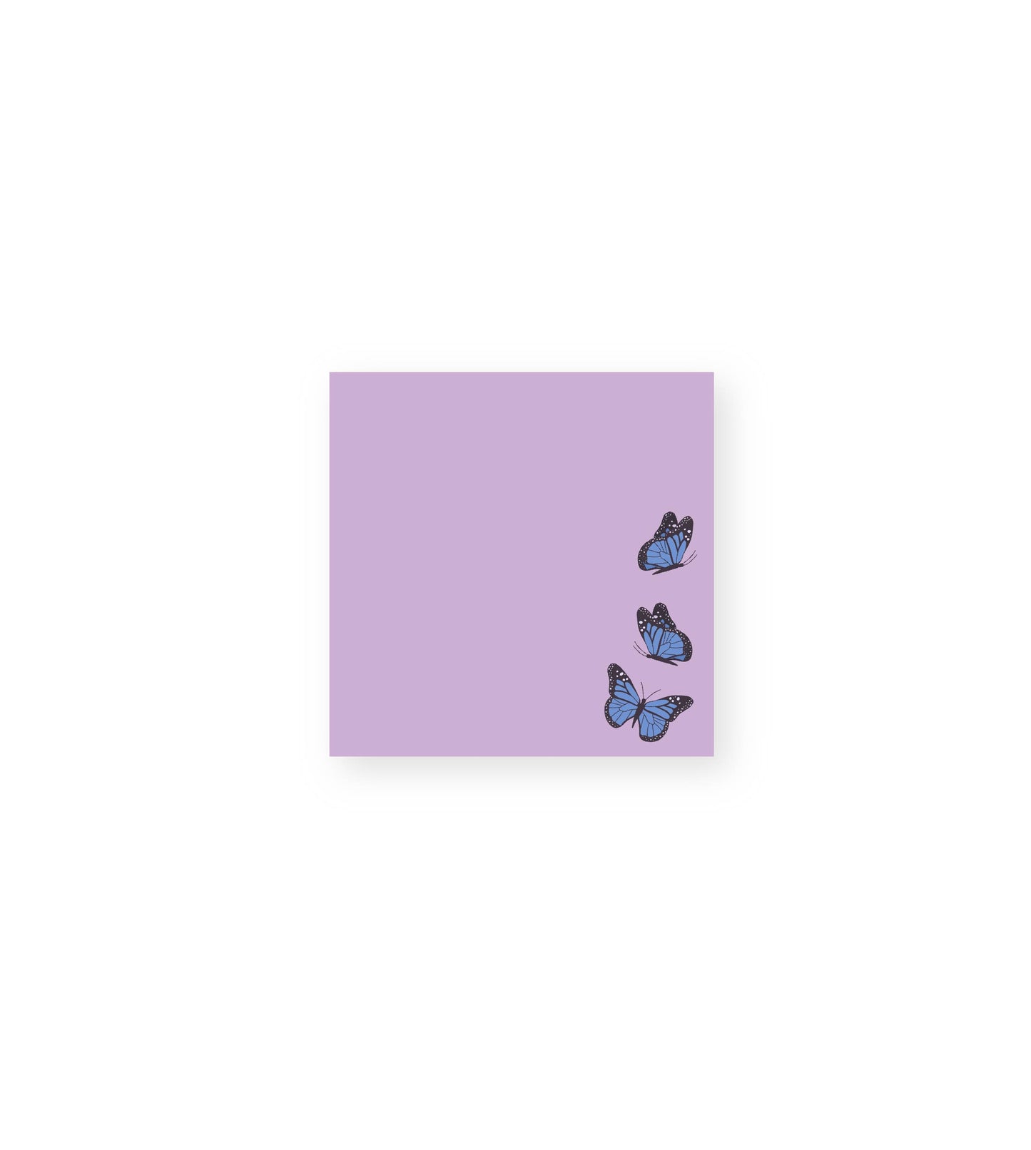 Butterflies Post-It Sticky Notes