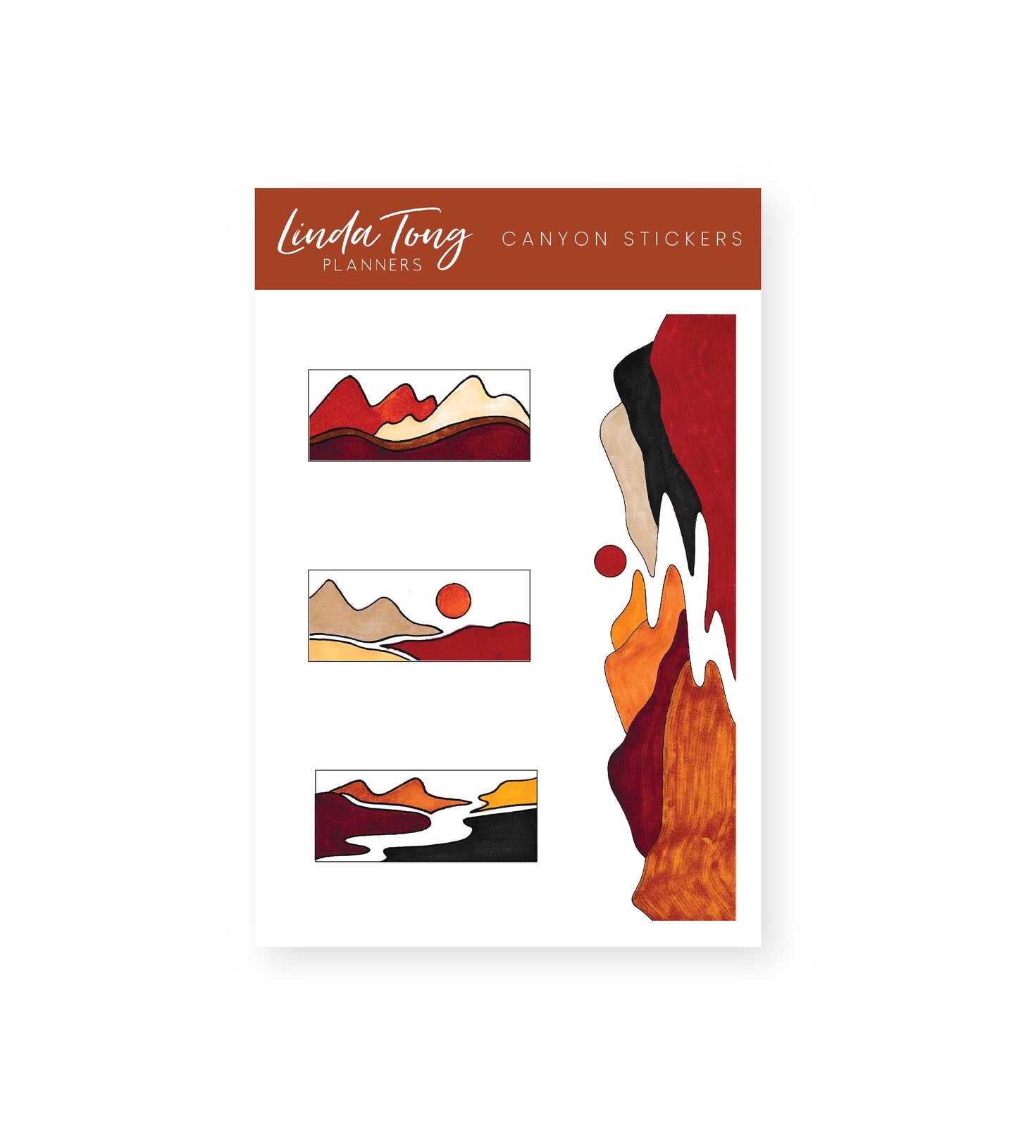 Canyon Sticker Sheet