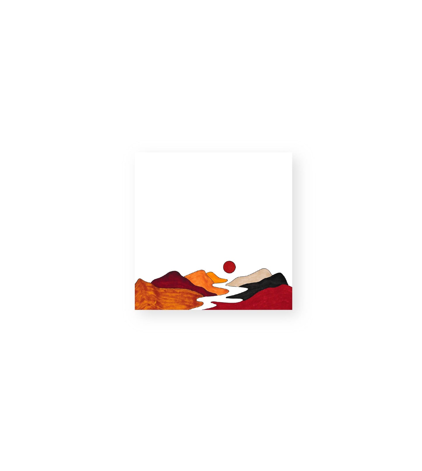 Canyon Post-It Sticky Notes