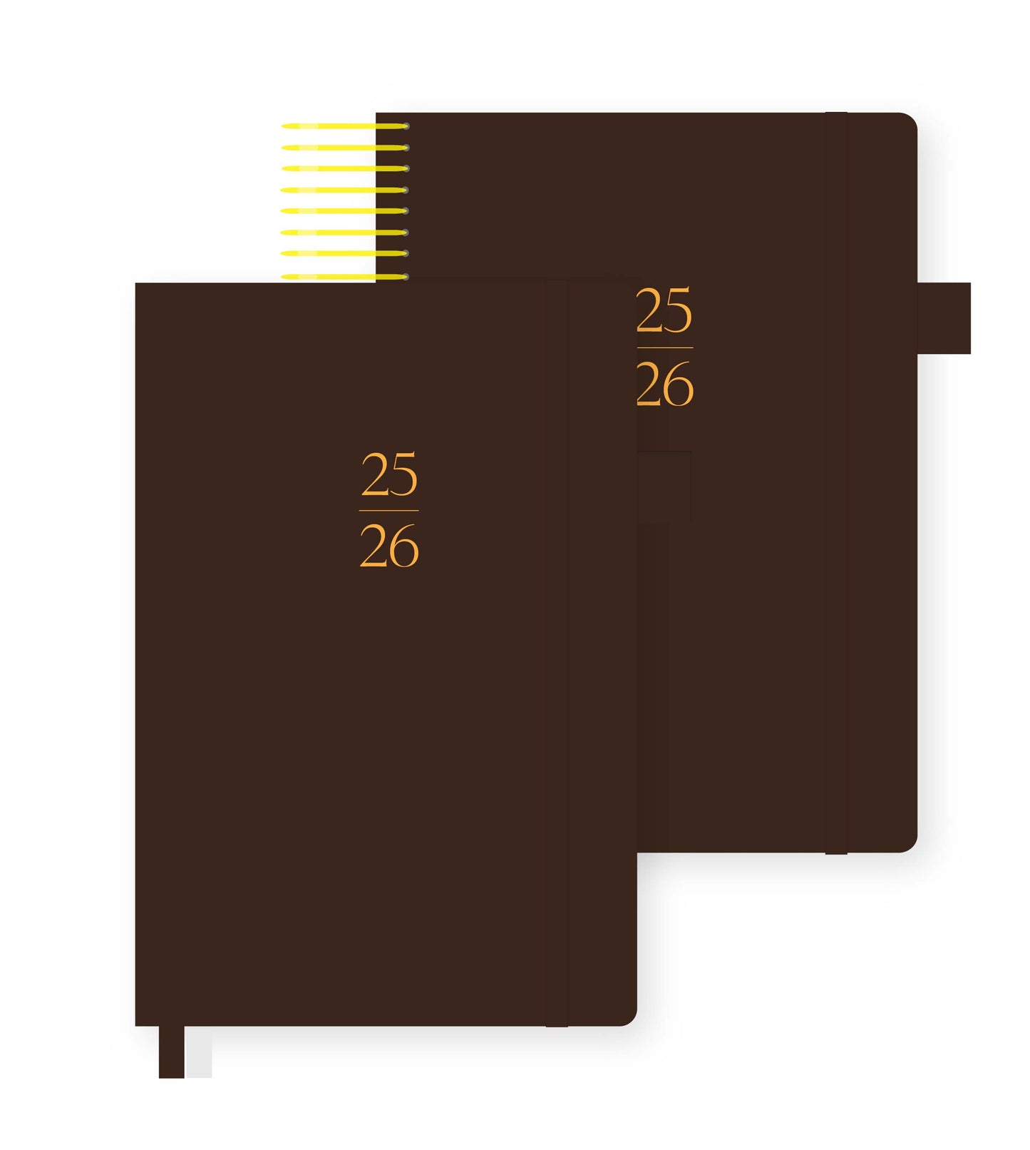 2025-26 Illustrated Planner Chocolate (PRE-ORDER: ships in June)