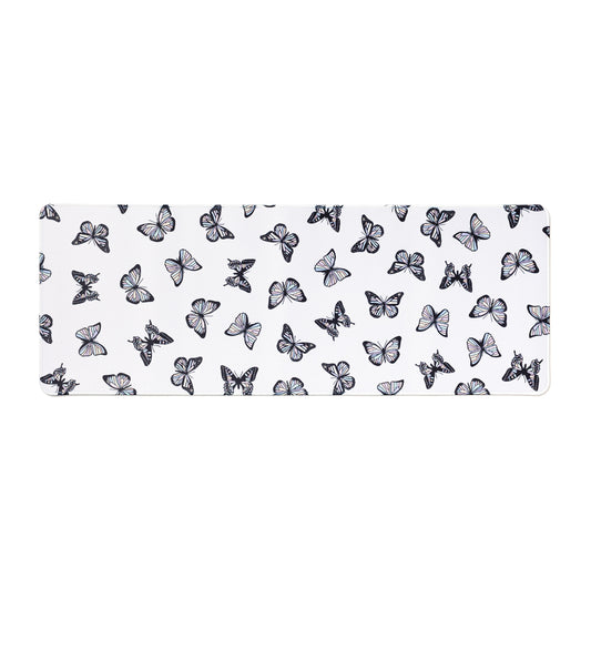 Desk Mat Pastel Butterflies