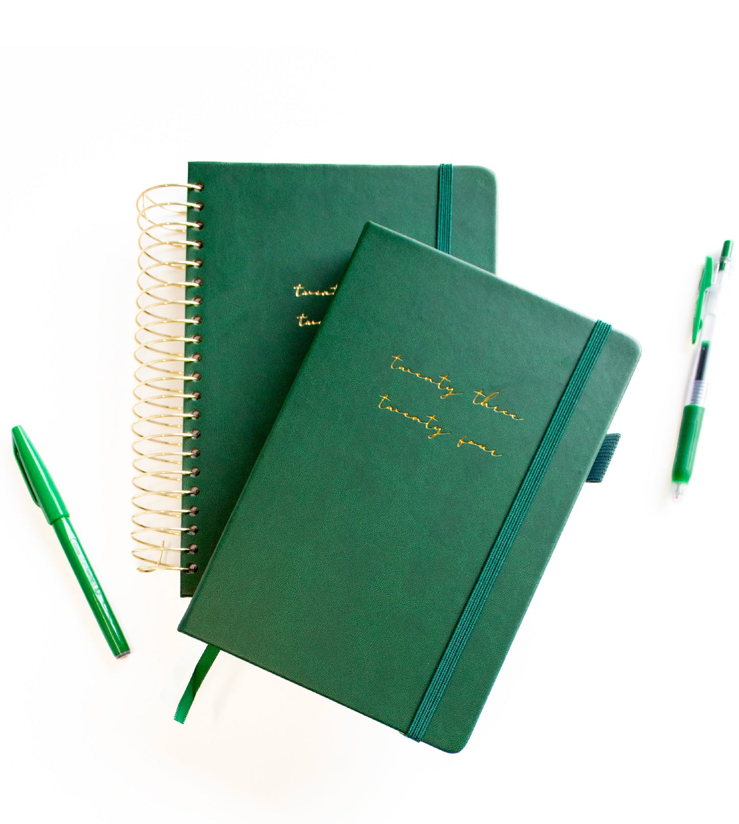 2023-24 Illustrated Planner Emerald