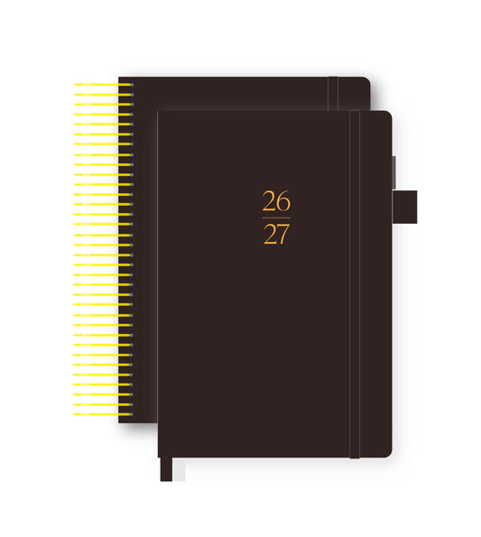 2026-27 Illustrated Planner Espresso PRE-ORDER