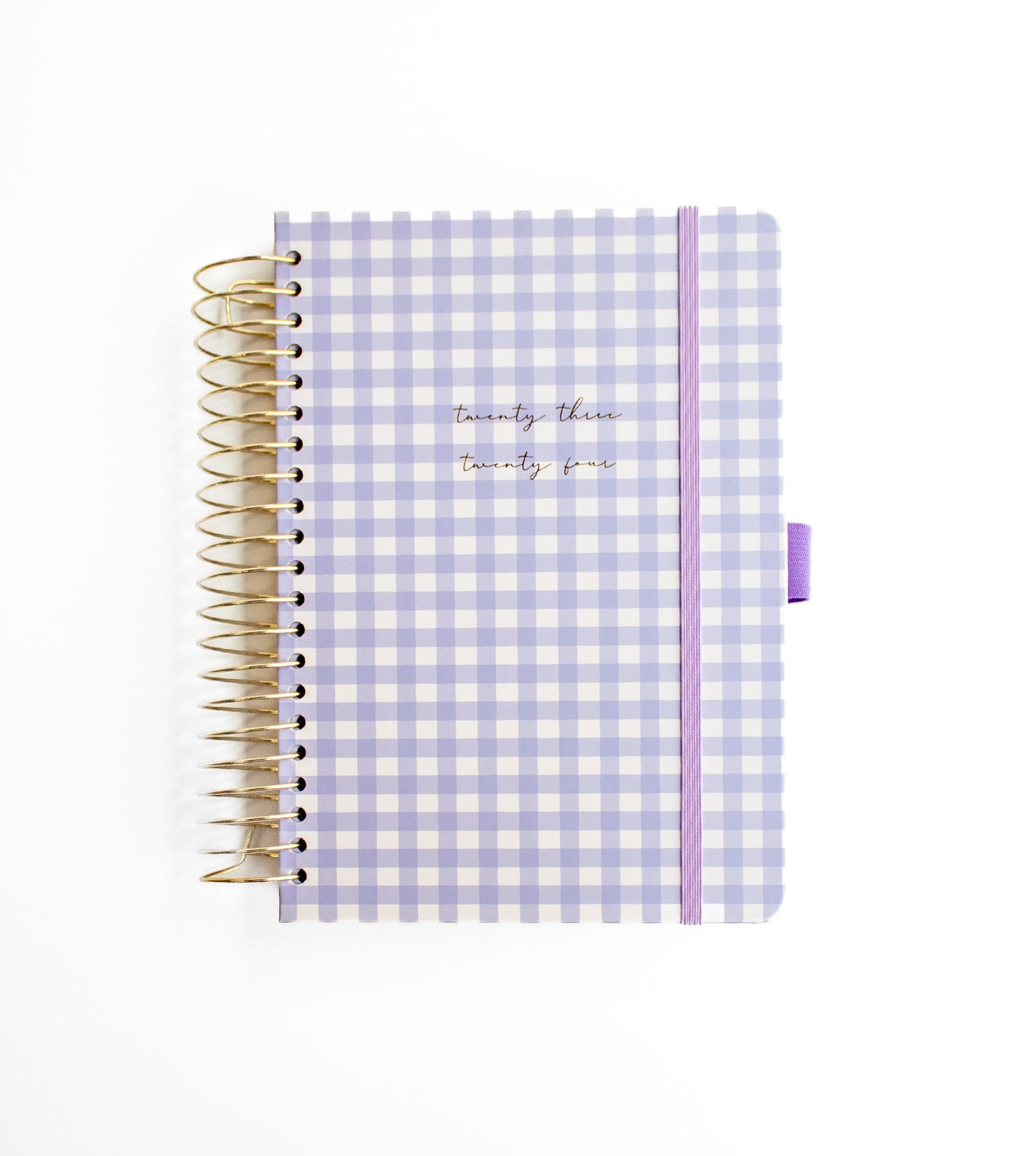 2023-24 Personalized Illustrated Planner Gingham