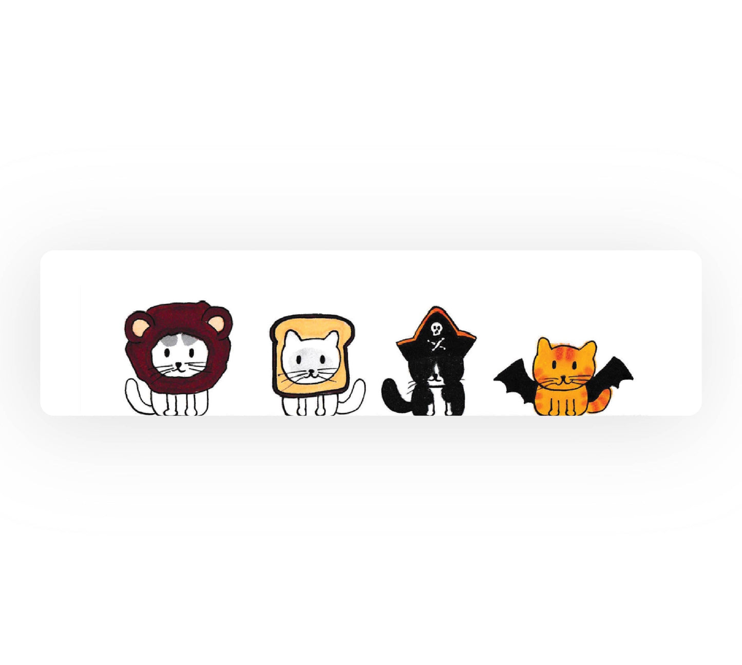 Halloween Cats Bookmark