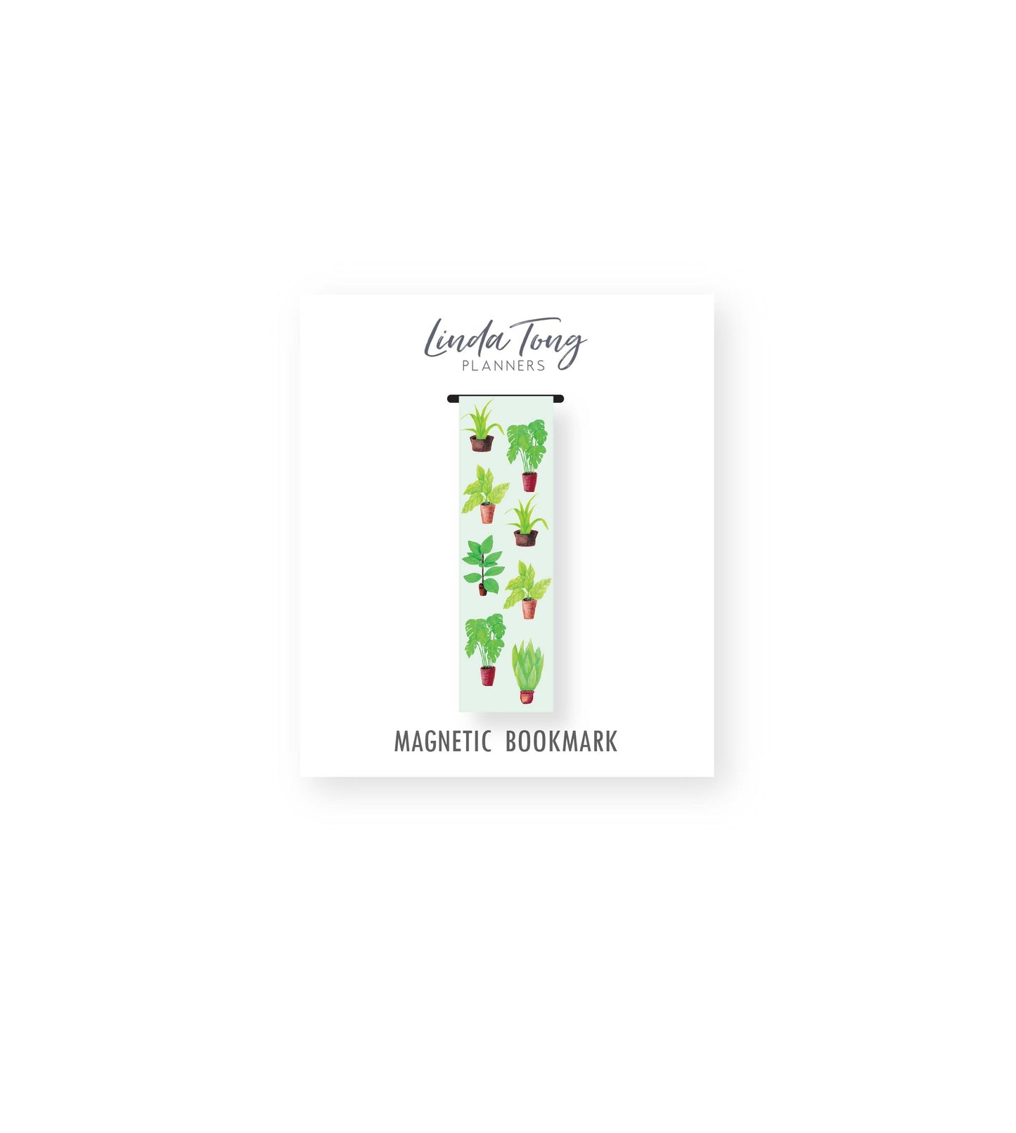 House Plants Magnetic Bookmark