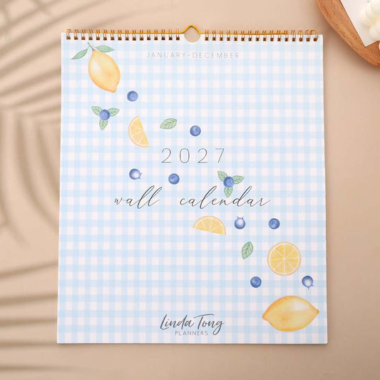 2027 Illustrated Wall Calendar PRE-ORDER