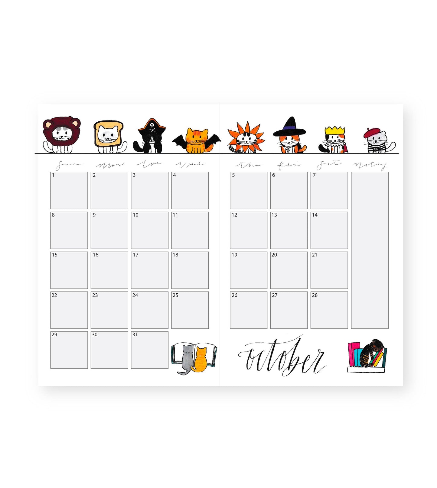 2024 Monthly Planner Butterflies