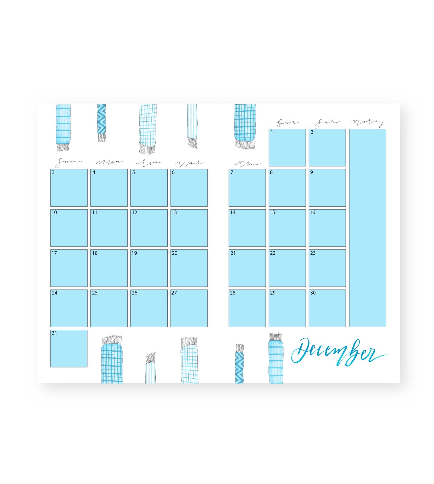 2024 Monthly Planner Pink Daisy