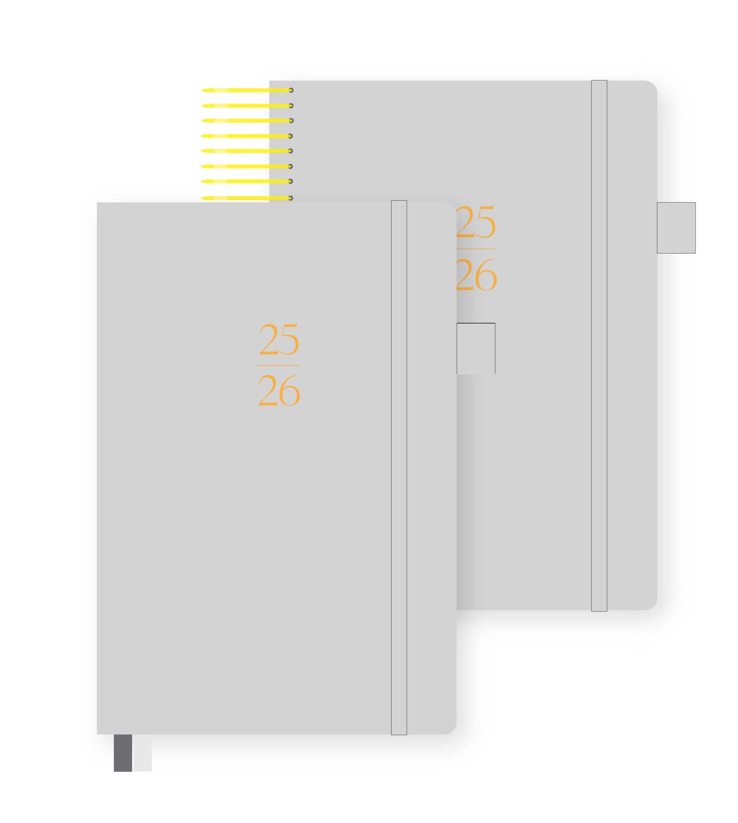2025-26 Illustrated Planner Light Gray (PRE-ORDER: ships in June)