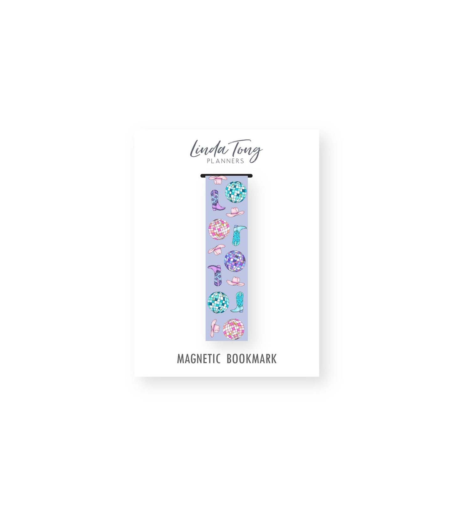 Disco Cowgirl Large Magnetic Bookmark