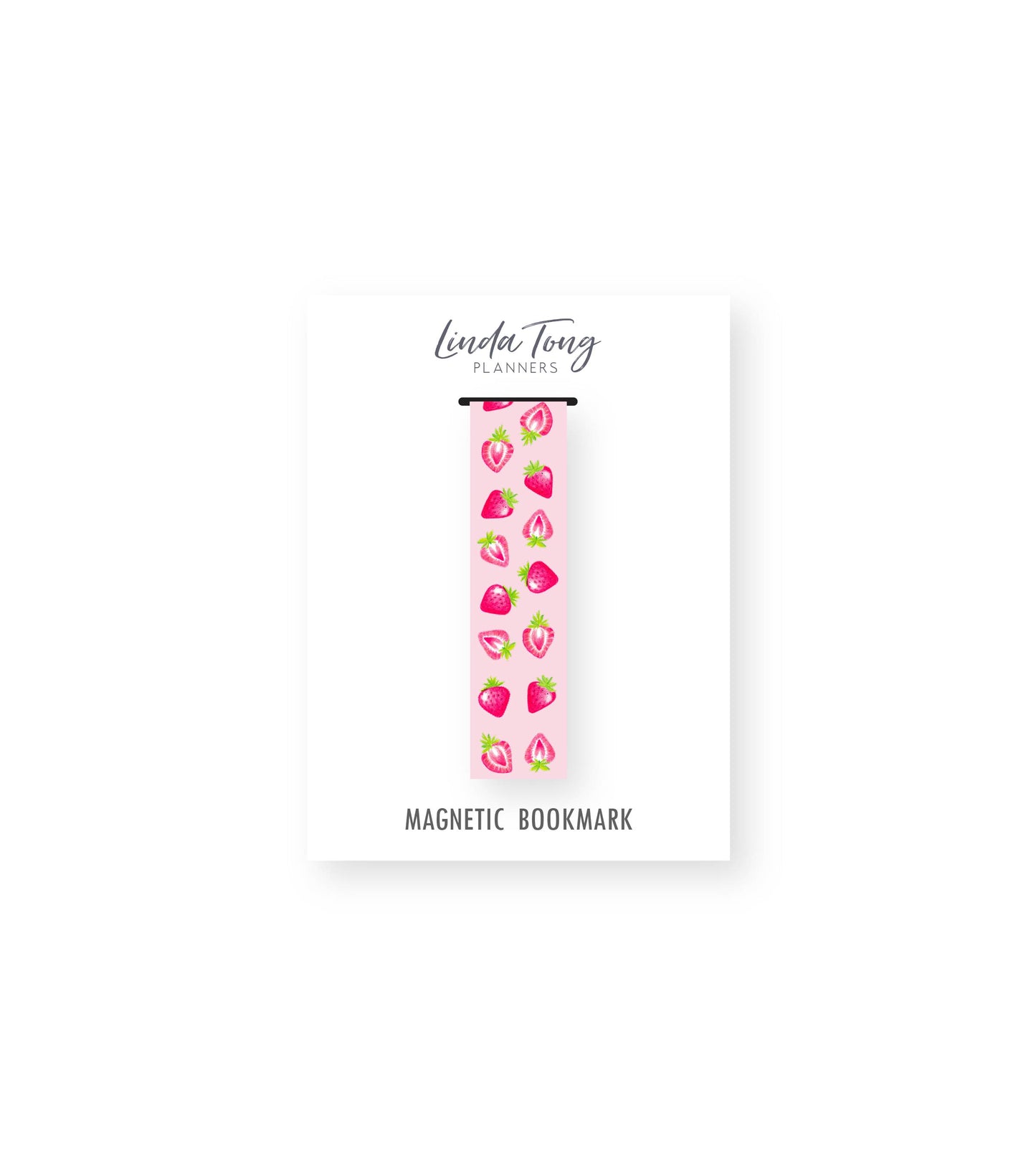 Strawberries Large Magnetic Bookmark