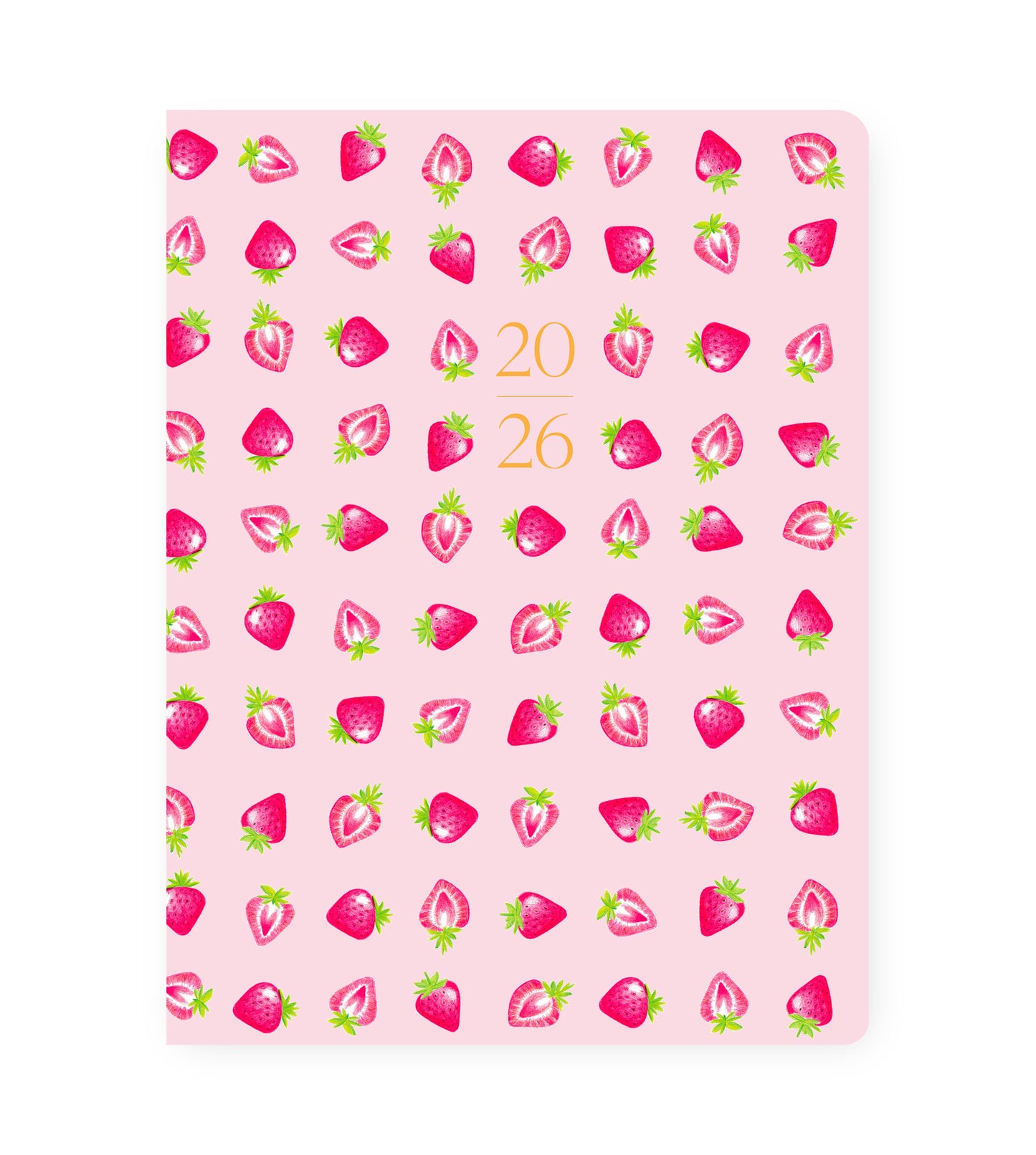 2026 Monthly Planner Strawberries