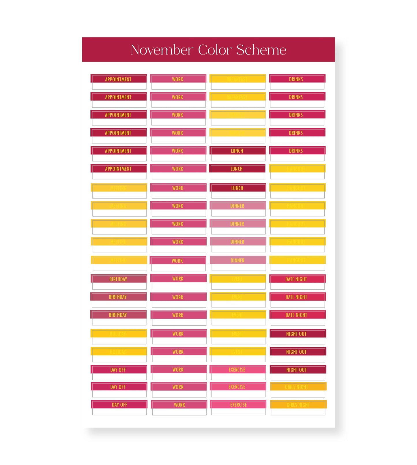 V6 Sticker Book