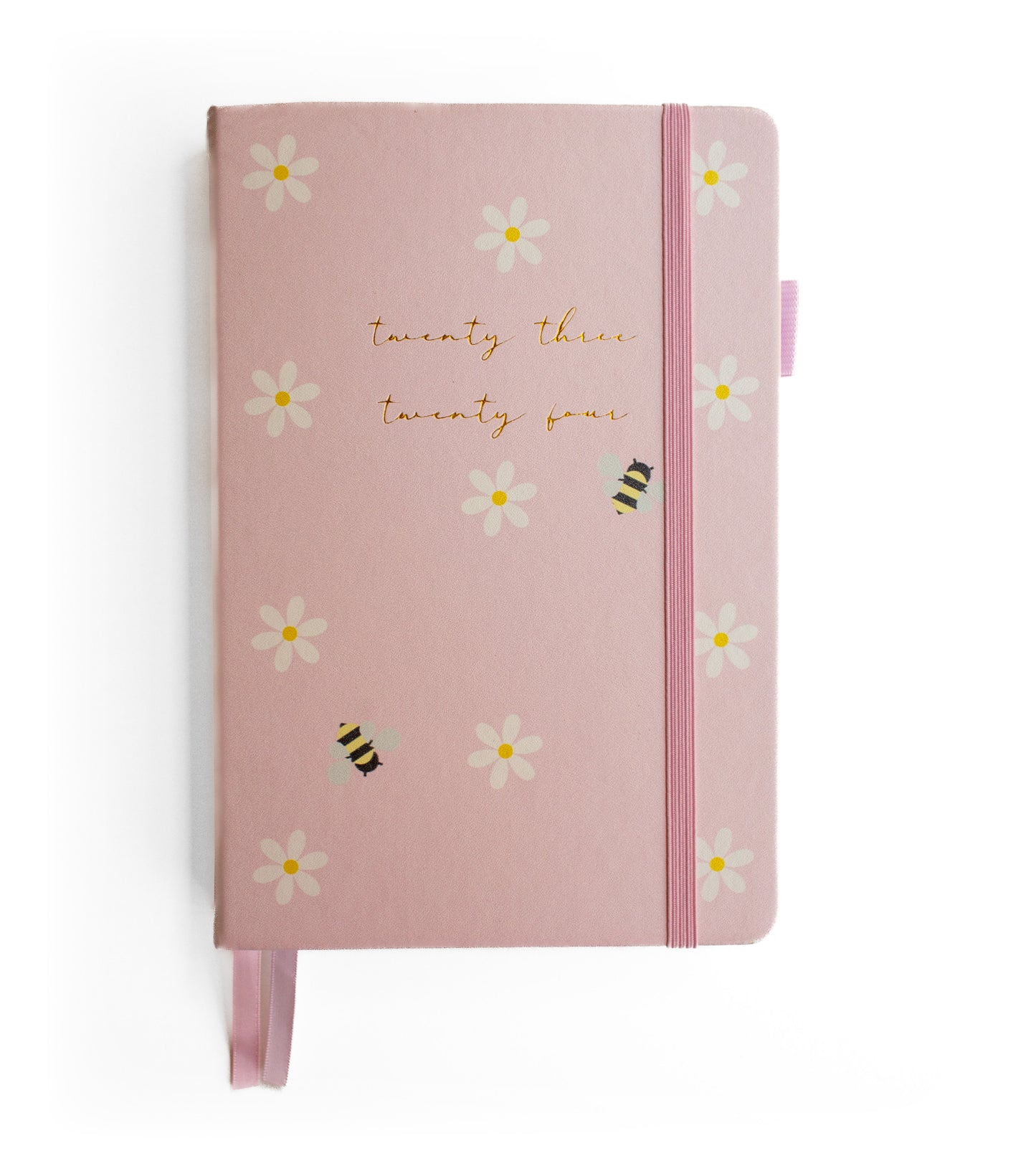 2023-24 Illustrated Planner Pink Daisy