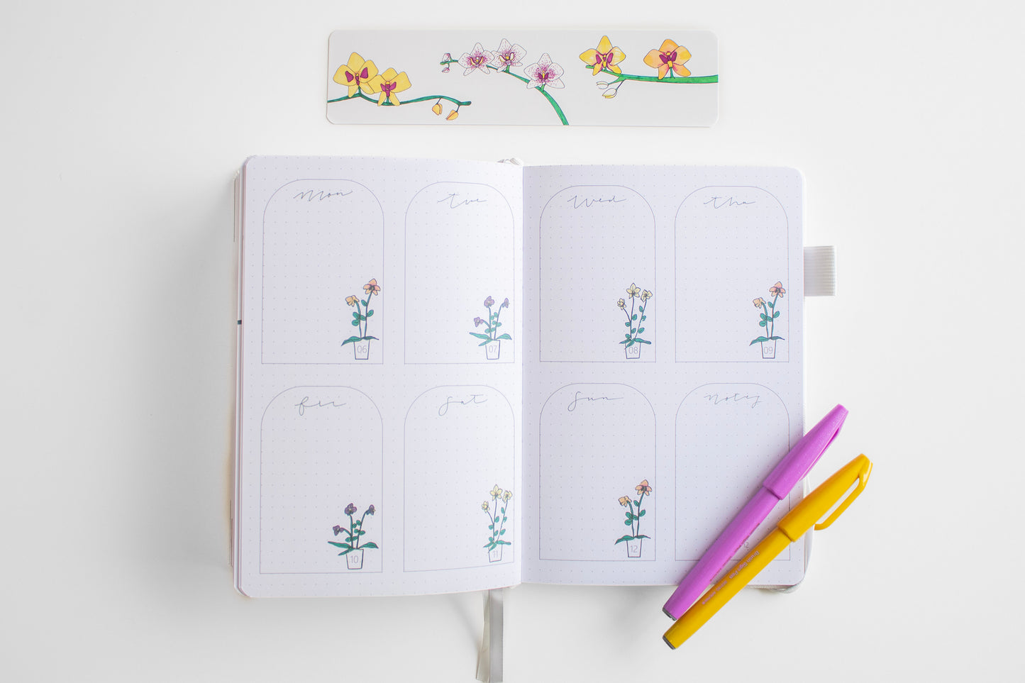 2024 Personalized Illustrated Planner Black