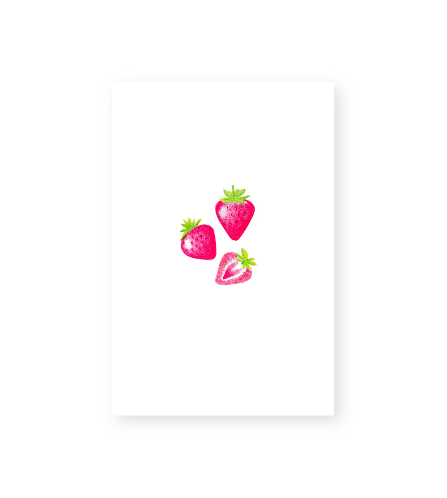 Strawberries Art Print
