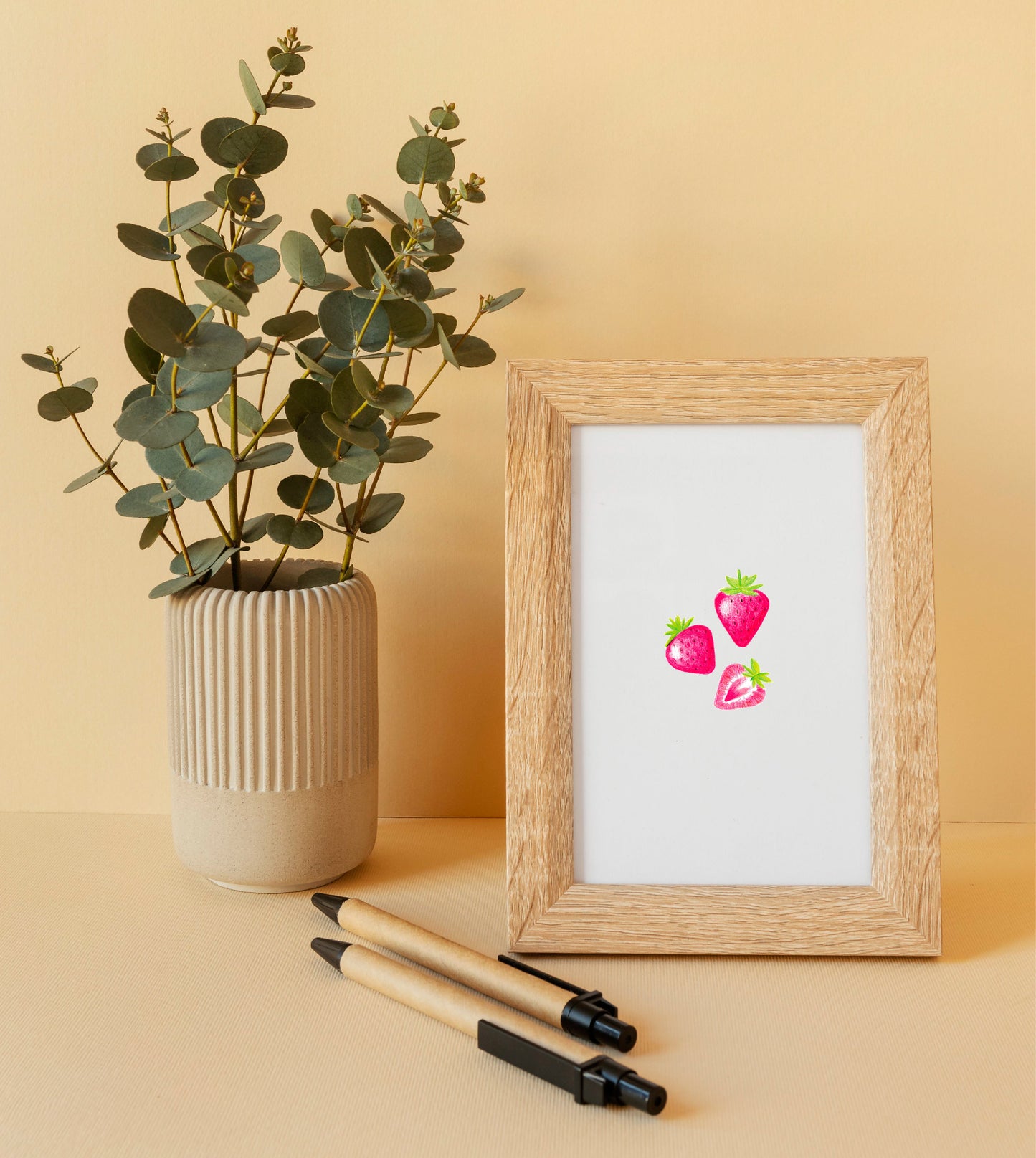 Strawberries Art Print