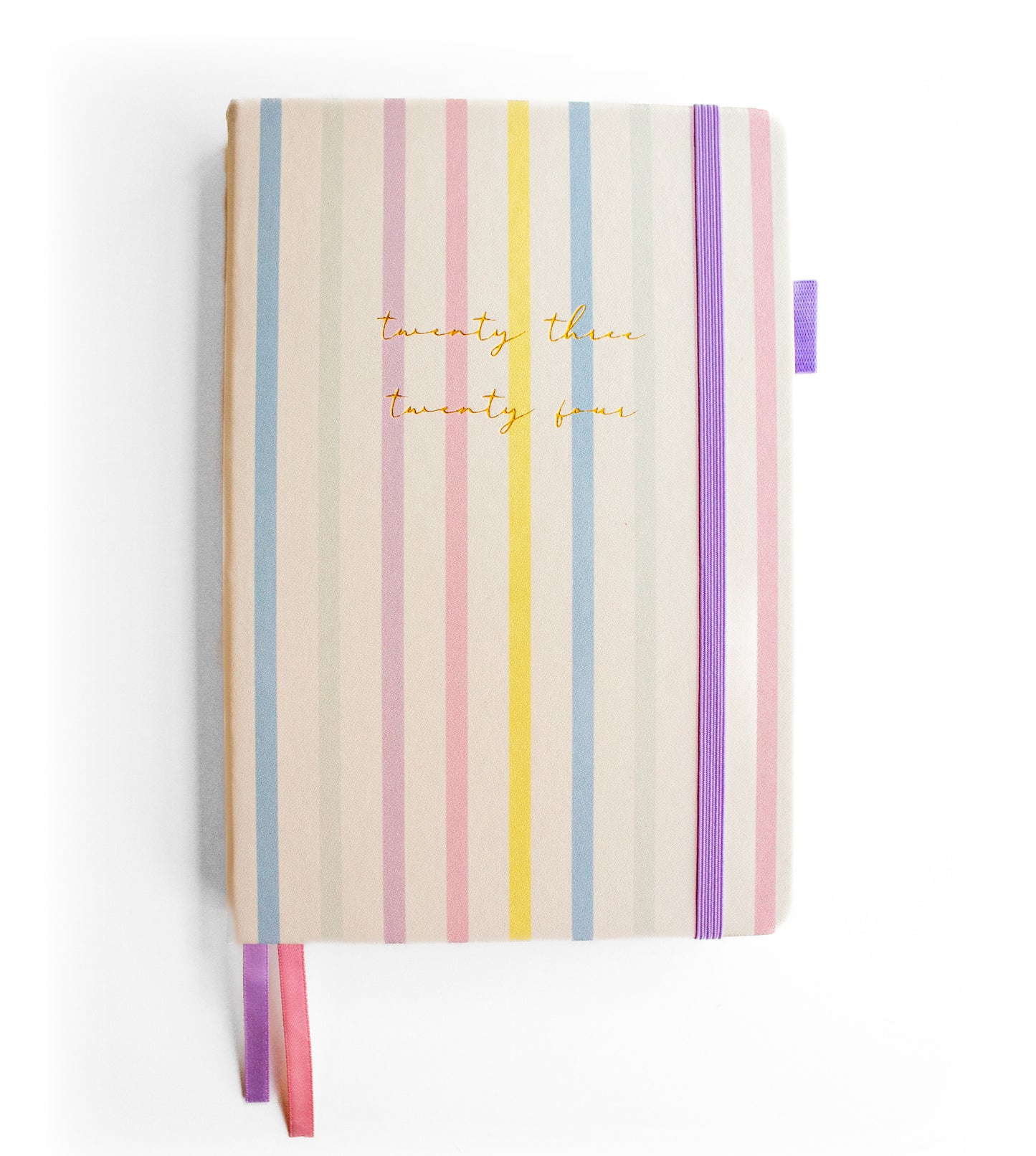 2024 Personalized Illustrated Planner Signature Stripes