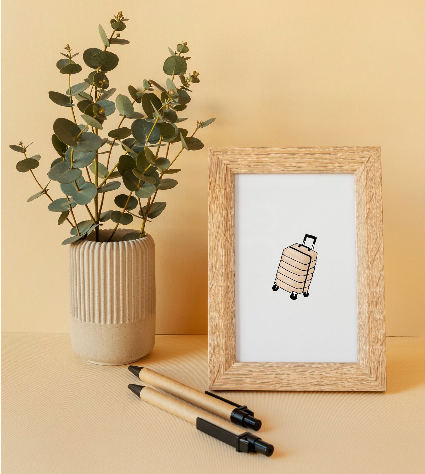 Suitcase Art Print