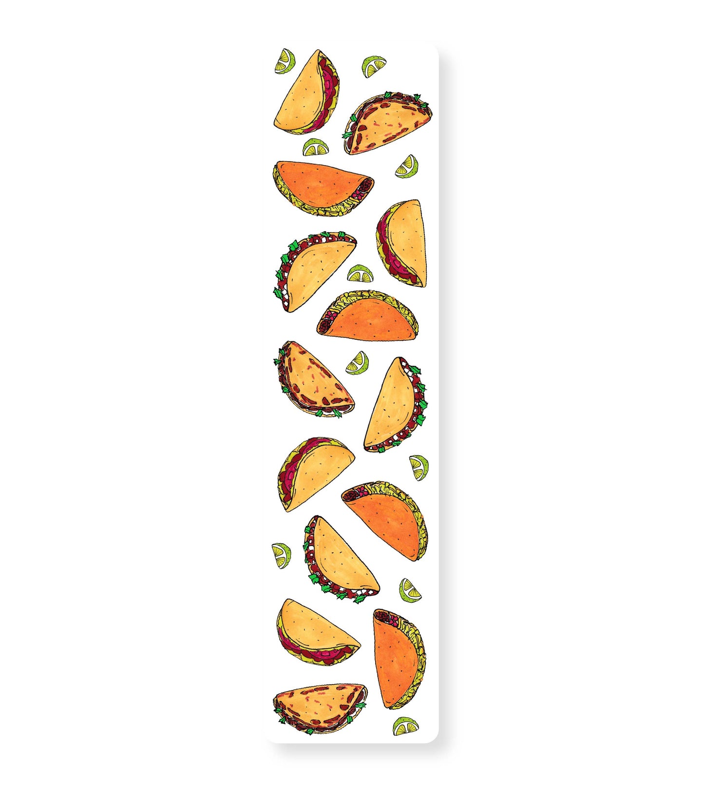 Tacos Metal Bookmark
